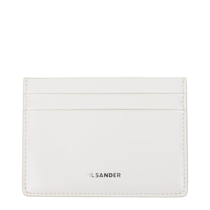 White Leather Cardholders