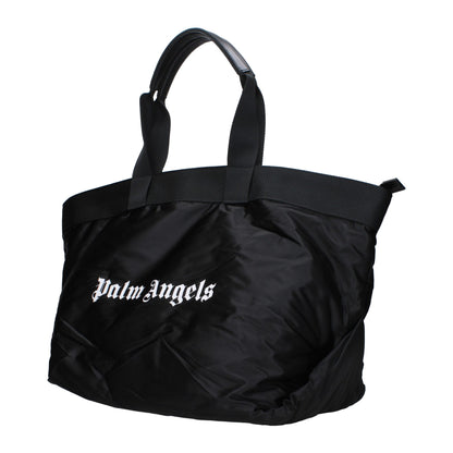 Black Fabric Shoulder Bags