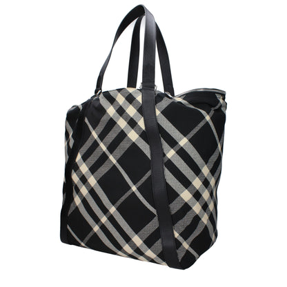 Black Fabric Shoulder Bags