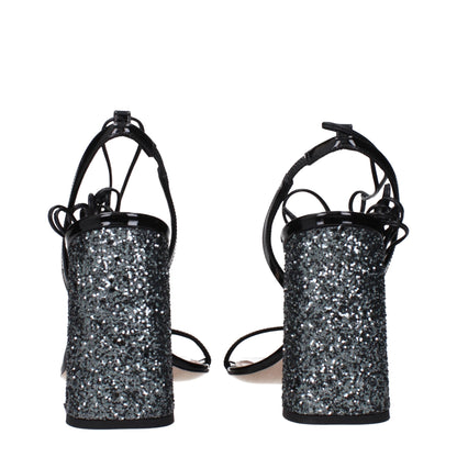 Black Leather Platforms