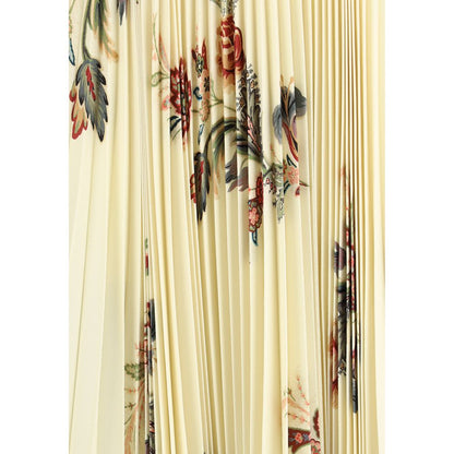 Plissé midi Skirt