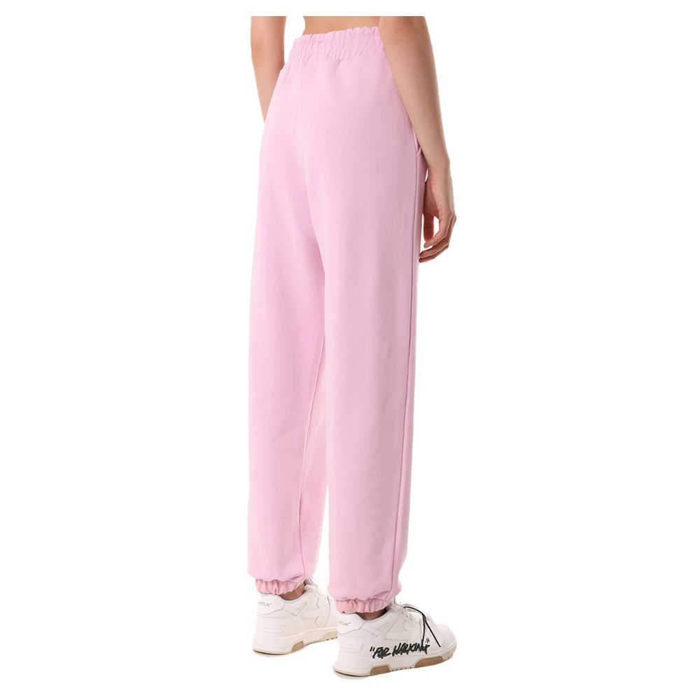 Pink Cotton Jeans & Pant