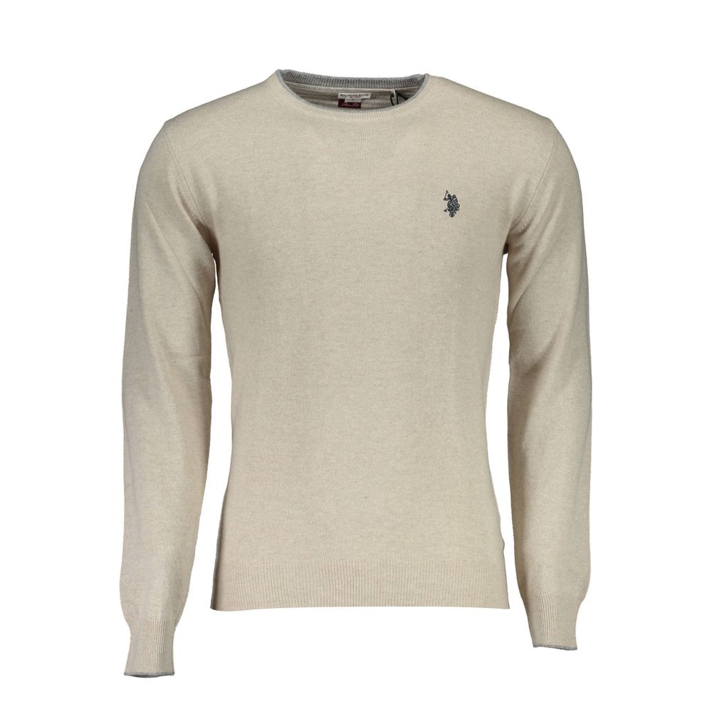 Beige Wool Sweater