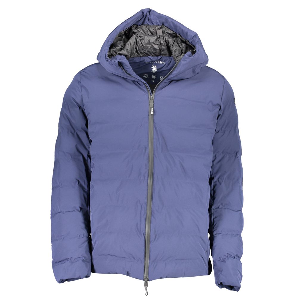 Blue Elastane Jacket