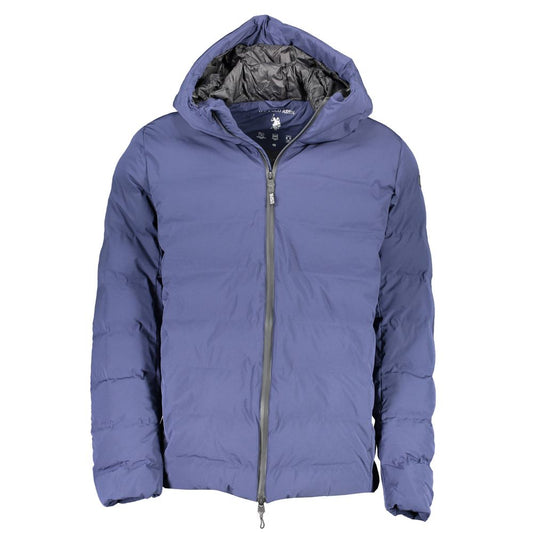 Blue Elastane Jacket