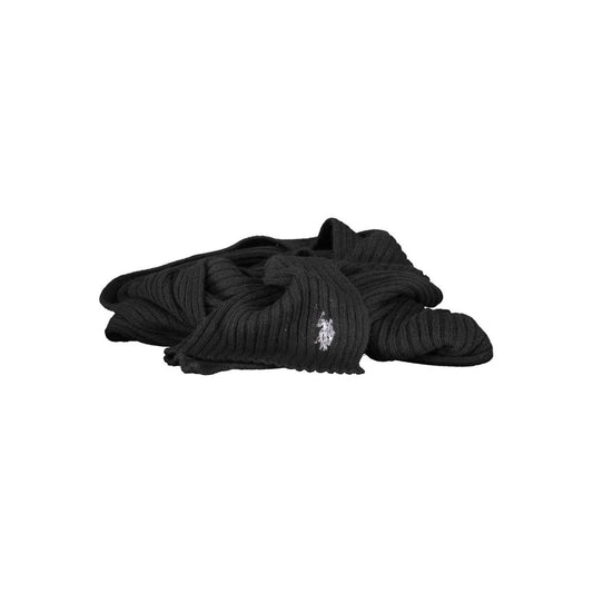 Black Wool Scarf