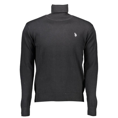 Black Cotton Sweater