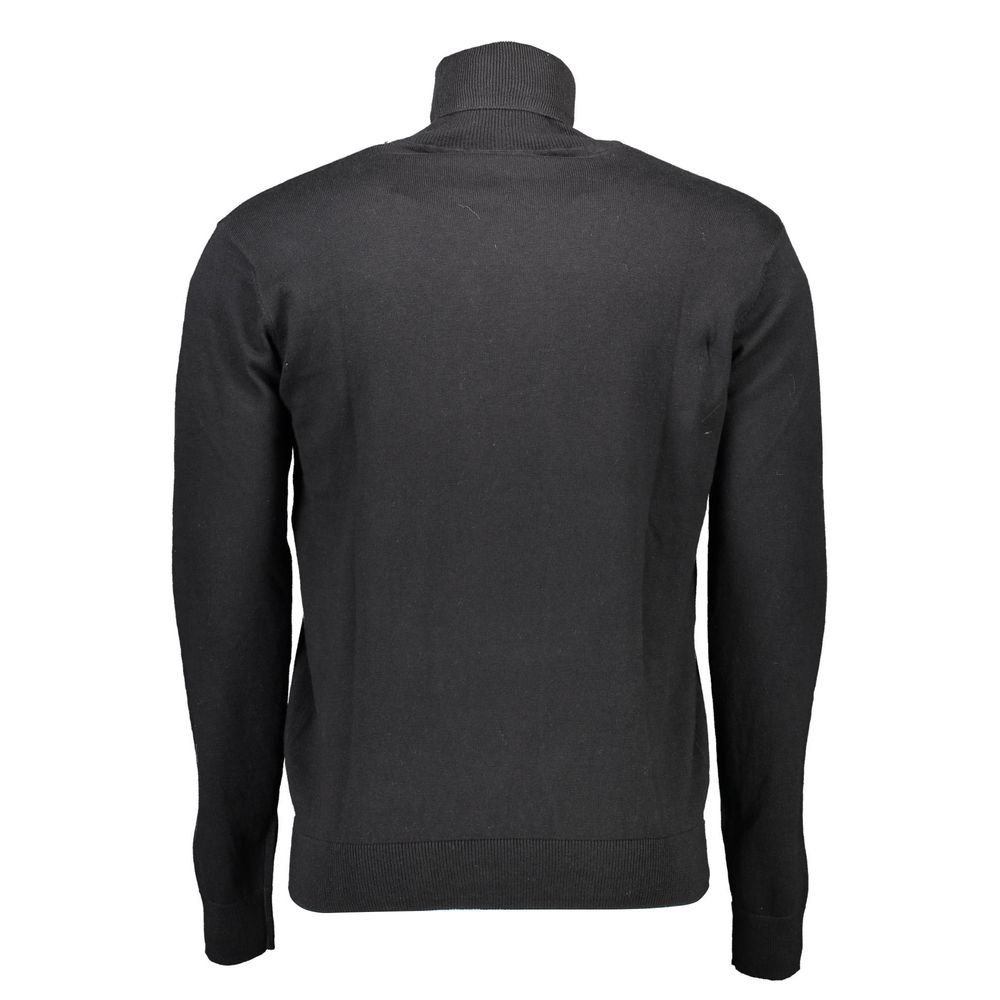 Black Cotton Sweater