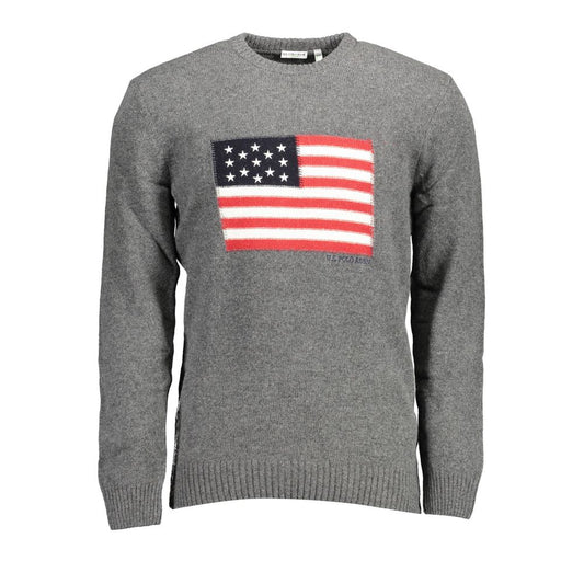 Gray Wool Sweater