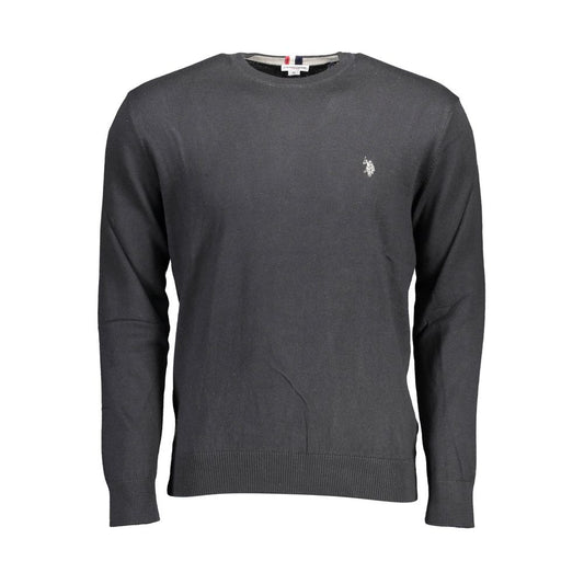 Black Cotton Sweater