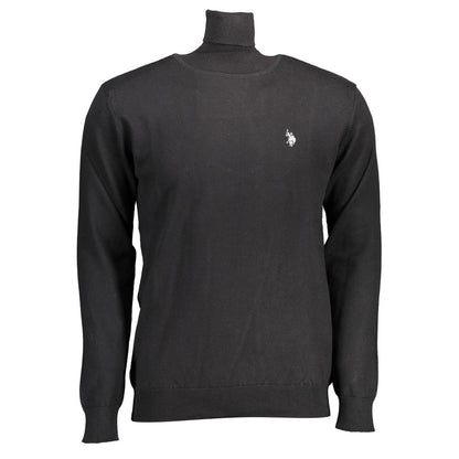 Black Cotton Sweater
