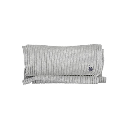 Gray Wool Scarf