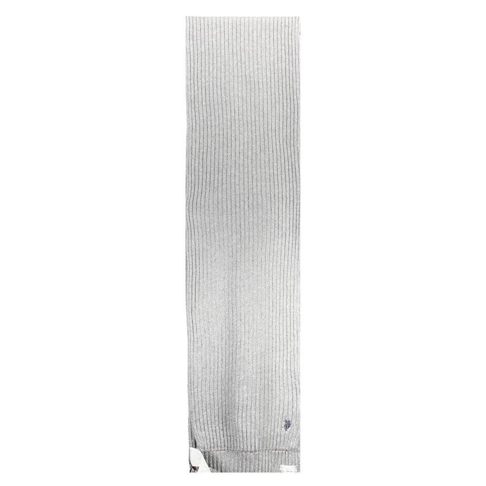 Gray Wool Scarf