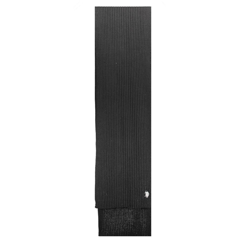 Black Wool Scarf