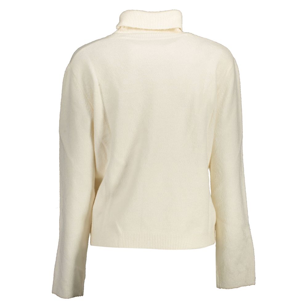 White Nylon Sweater