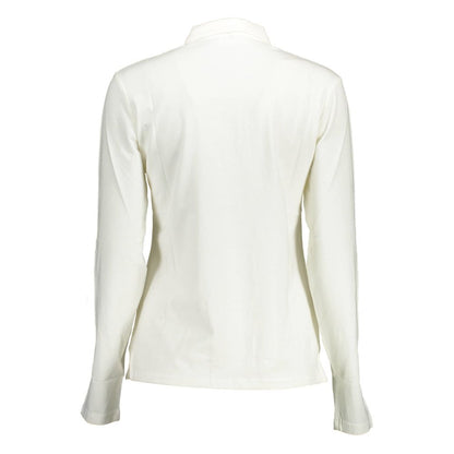 White Cotton Polo Shirt