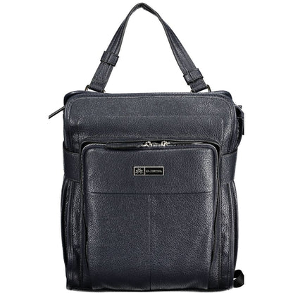 Blue Polyethylene Backpack