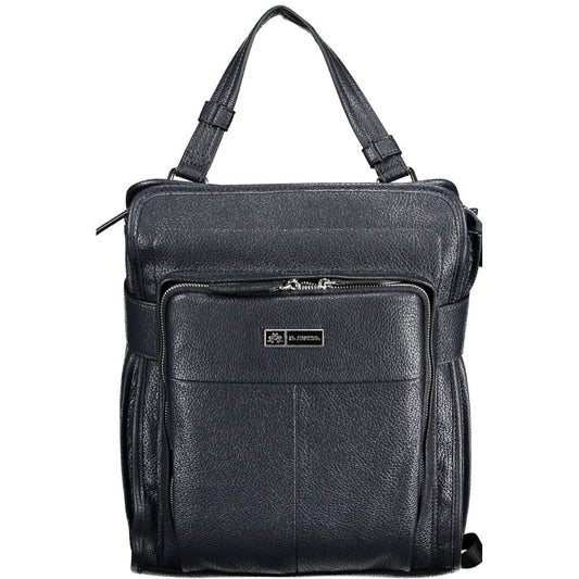 Blue Polyethylene Backpack