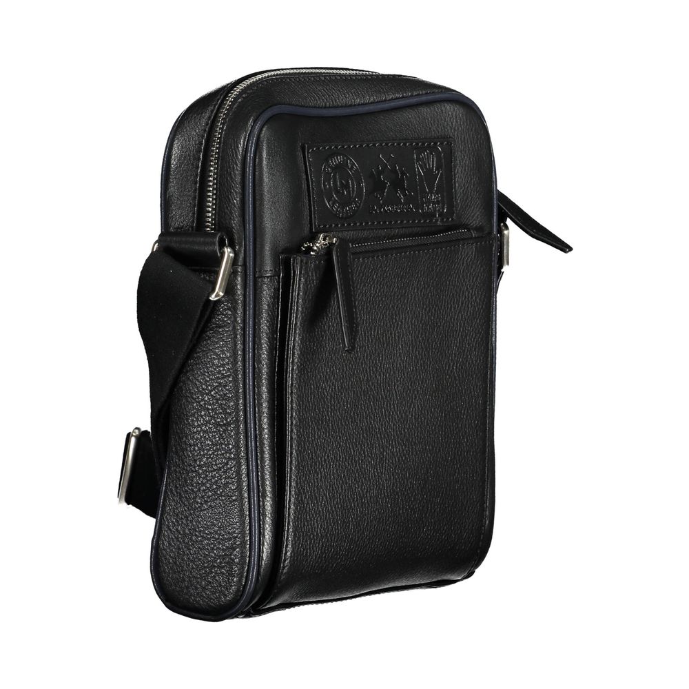 Black Leather Shoulder Bag
