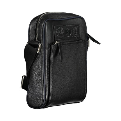 Black Leather Shoulder Bag