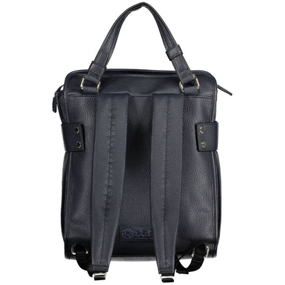 Blue Polyethylene Backpack