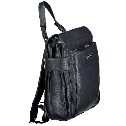 Blue Polyethylene Backpack