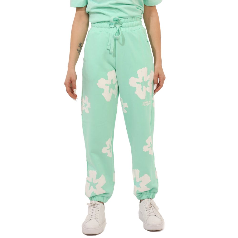 Green Cotton Jeans & Pant