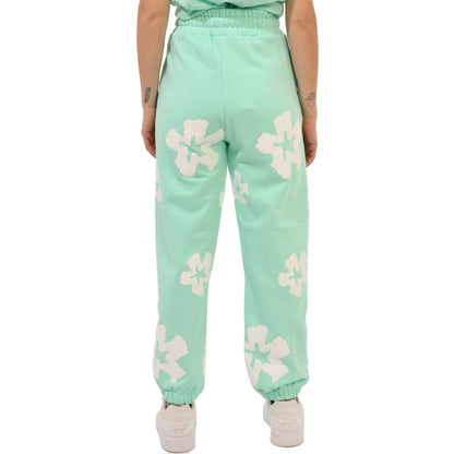 Green Cotton Jeans & Pant