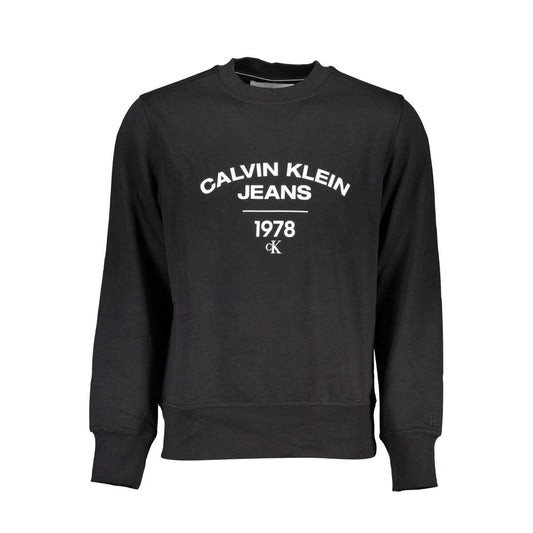 Black Cotton Sweater
