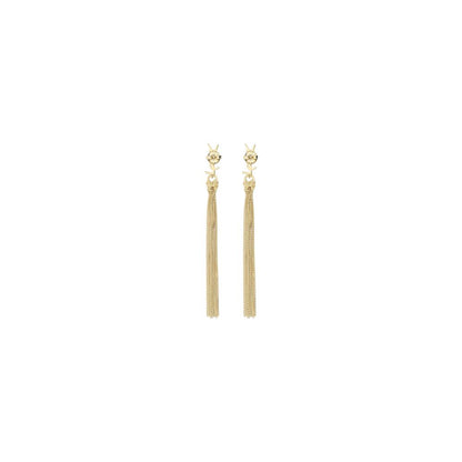 Bo Pompons Chaines Brass Metal