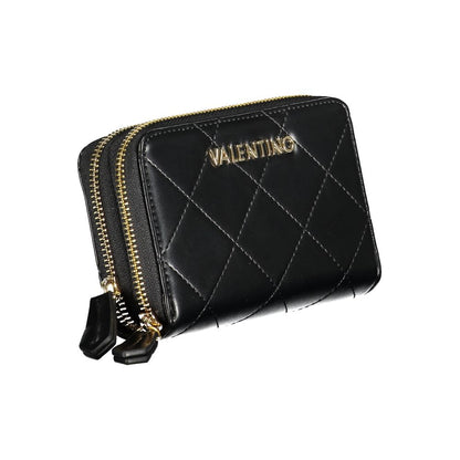 Black Polyethylene Women Wallet
