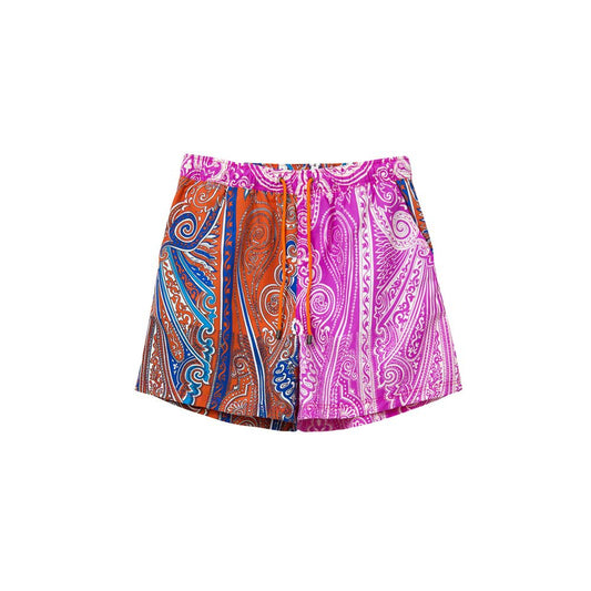 Multicolor Polyamide Swim Short