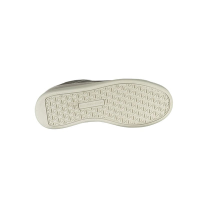 Gray Polyester Sneaker