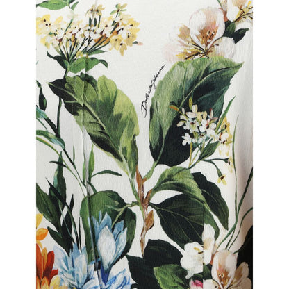Bouquet-print midi Dress