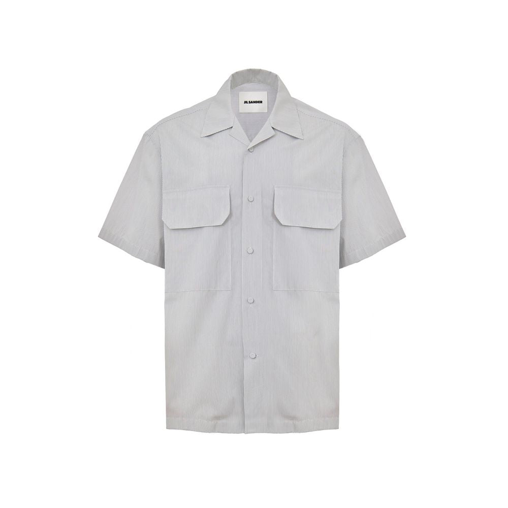 Blue Cotton Shortsleeve