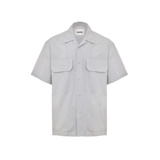 Blue Cotton Shortsleeve