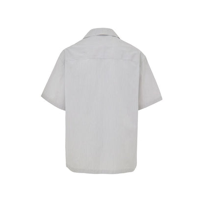 Blue Cotton Shortsleeve
