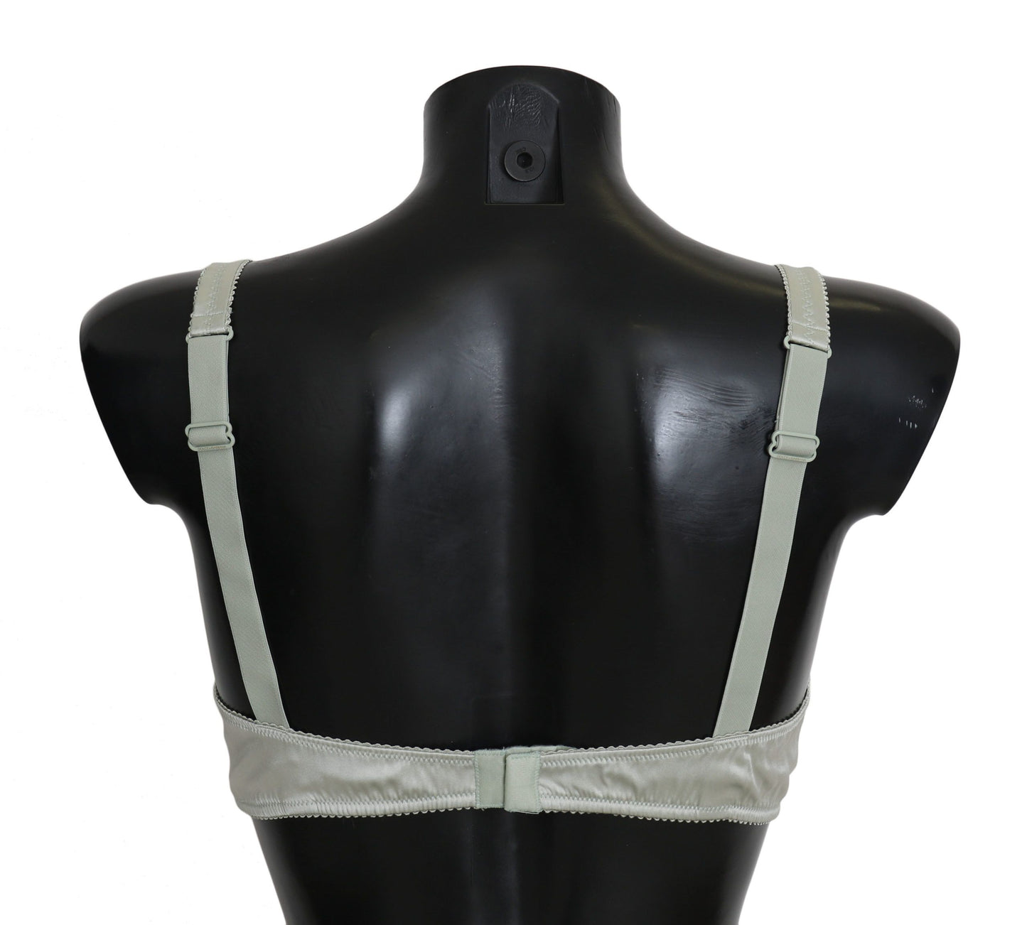 Elegante sujetador de seda con encaje floral