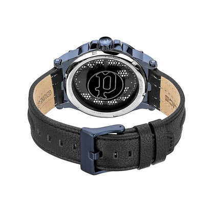 Black Leather Watch