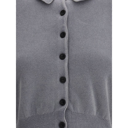 Polo Cardigan crop