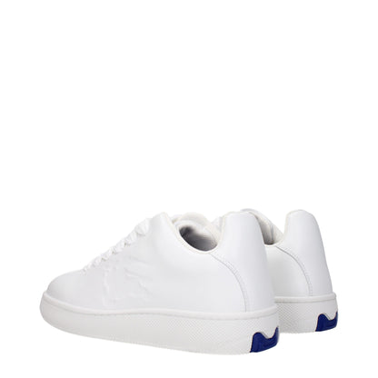 White Leather Low Tops