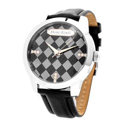 Black Leather Watch