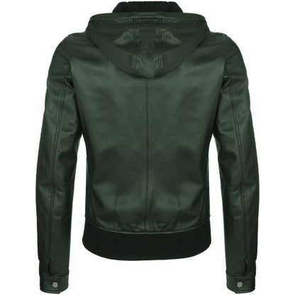 Green Lambskin Jacket