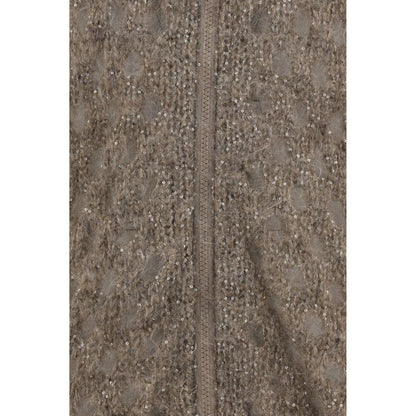 Perforated wool Cardigan