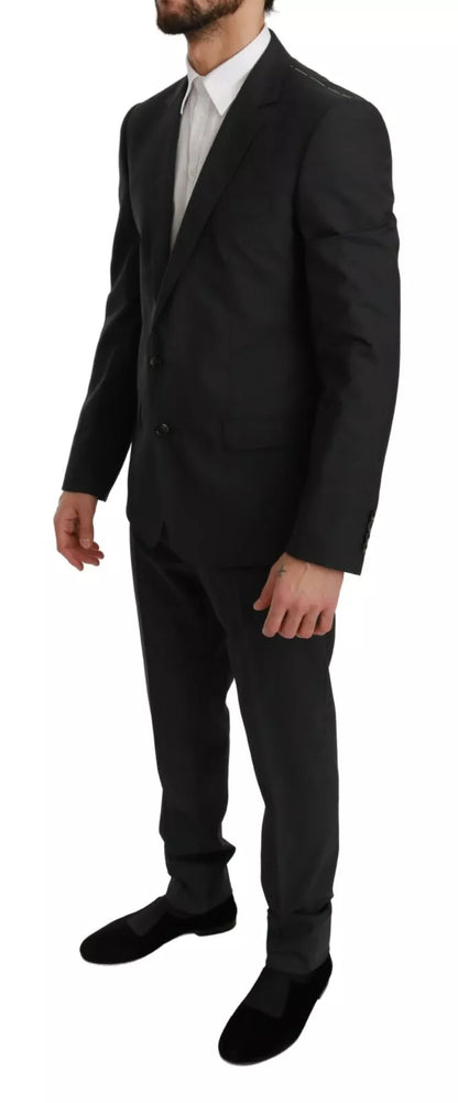 Slim Fit MARTINI Wool Gray Suit