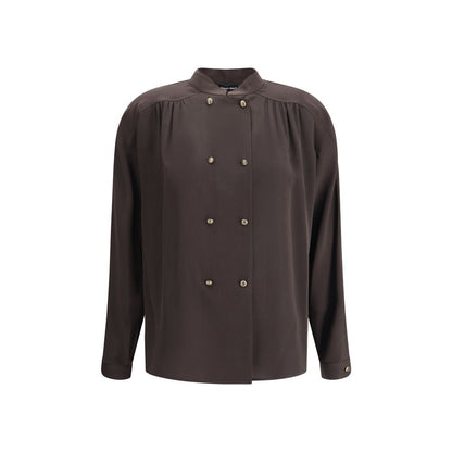 Doublebreasted silk Shirt