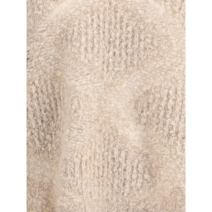 V-neck cashmere and alpaca blend Sweater