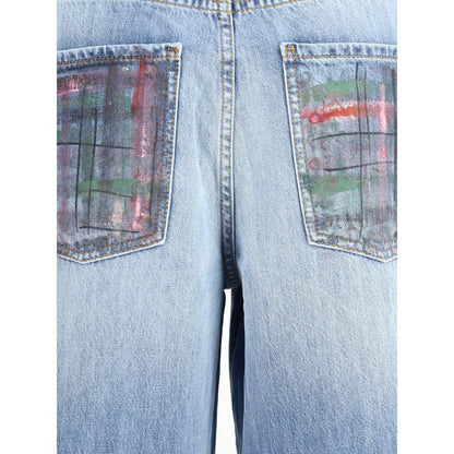 Wide-leg Jeans
