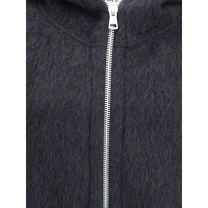 Zip Sweater furry effect design
