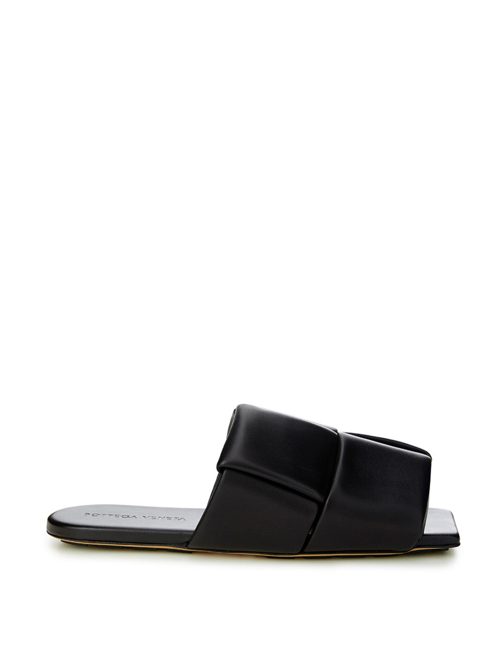 Sandalias elegantes de cuero negro
